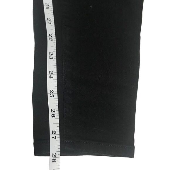 Torrid Black Factory Distressed Sky High Skinny Jeans - Picture 6 of 7